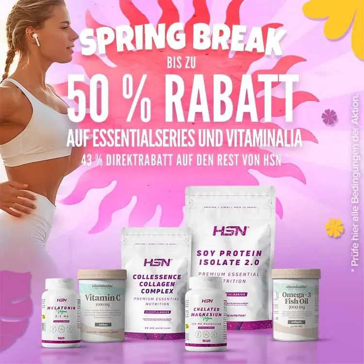 Bis zu 50 % Rabatt auf EssentialSeries & Vitaminalia