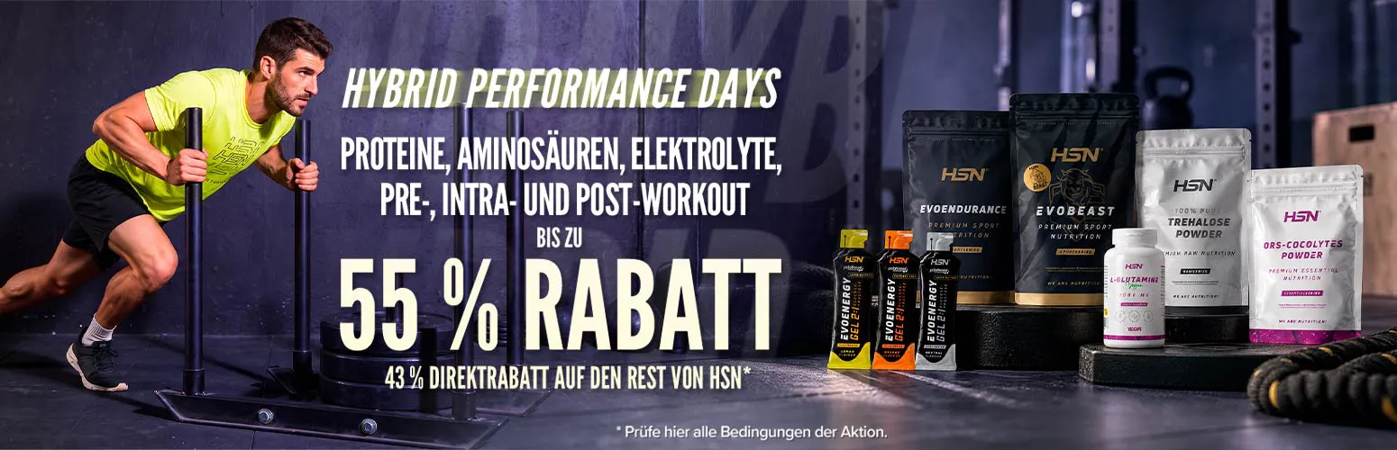 Bis zu 55 % Rabatt auf Proteine, Aminos&auml;uren, Elektrolyte, Pre-, Intra- und Post-Workout