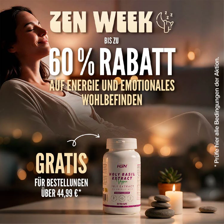 Bis zu 60 % Rabatt auf Energie und Emotionales Wohlbefinden