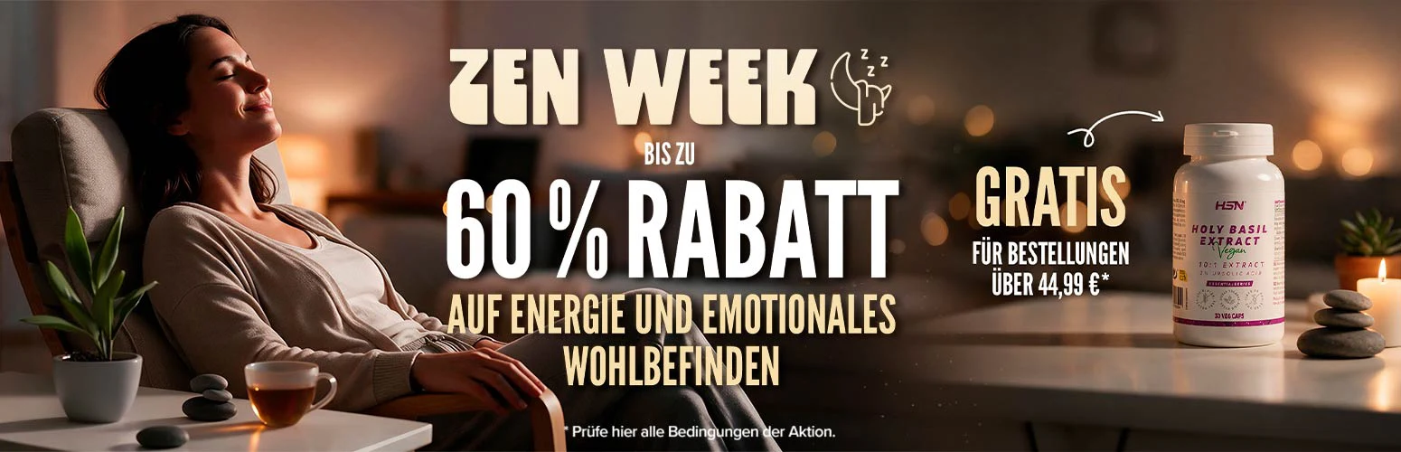 Bis zu 60 % Rabatt auf Energie und Emotionales Wohlbefinden