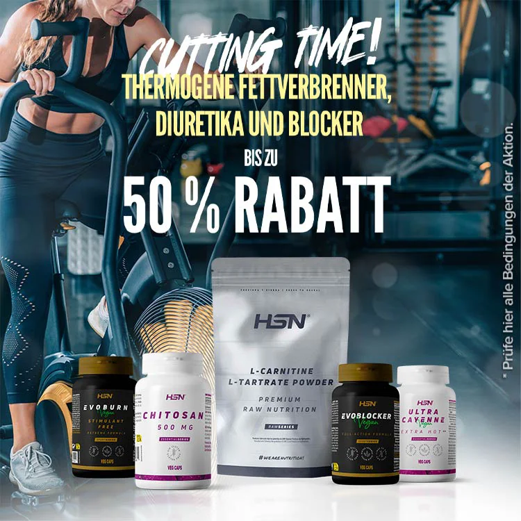 Bis zu 50 % Rabatt auf Thermogene Fettverbrenner, Diuretika und Blocker