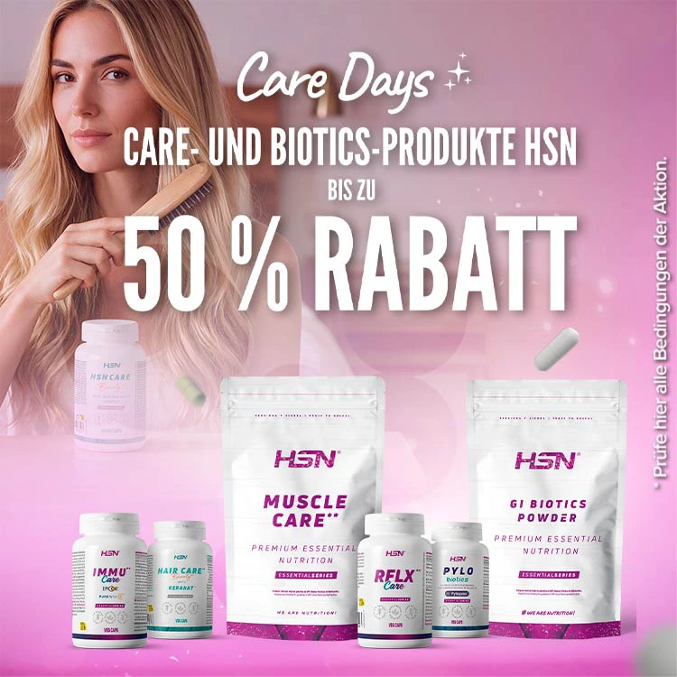Bis zu 50 % Rabatt auf Care- und Biotics-Produkte HSN