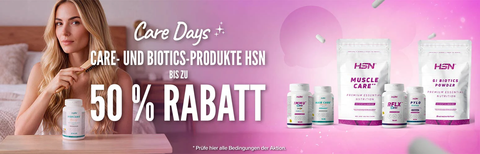 Bis zu 50 % Rabatt auf Care- und Biotics-Produkte HSN