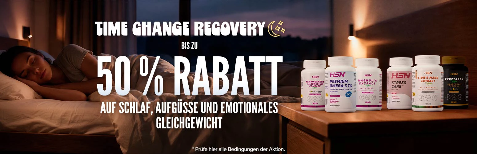 Bis zu 50 % Rabatt auf Schlaf, Aufg&uuml;sse, Emotionales Gleichgewicht, Stress und Nervosit&auml;t