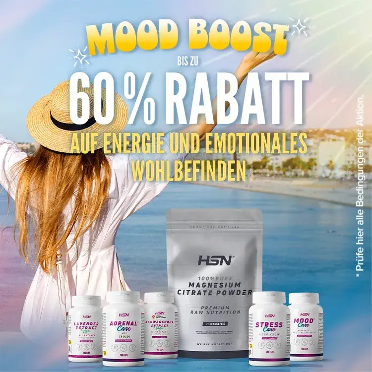 Bis zu 60 % Rabatt auf Energie und Emotionales Wohlbefinden