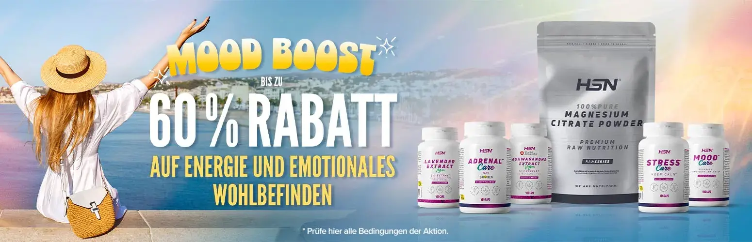 Bis zu 60 % Rabatt auf Energie und Emotionales Wohlbefinden