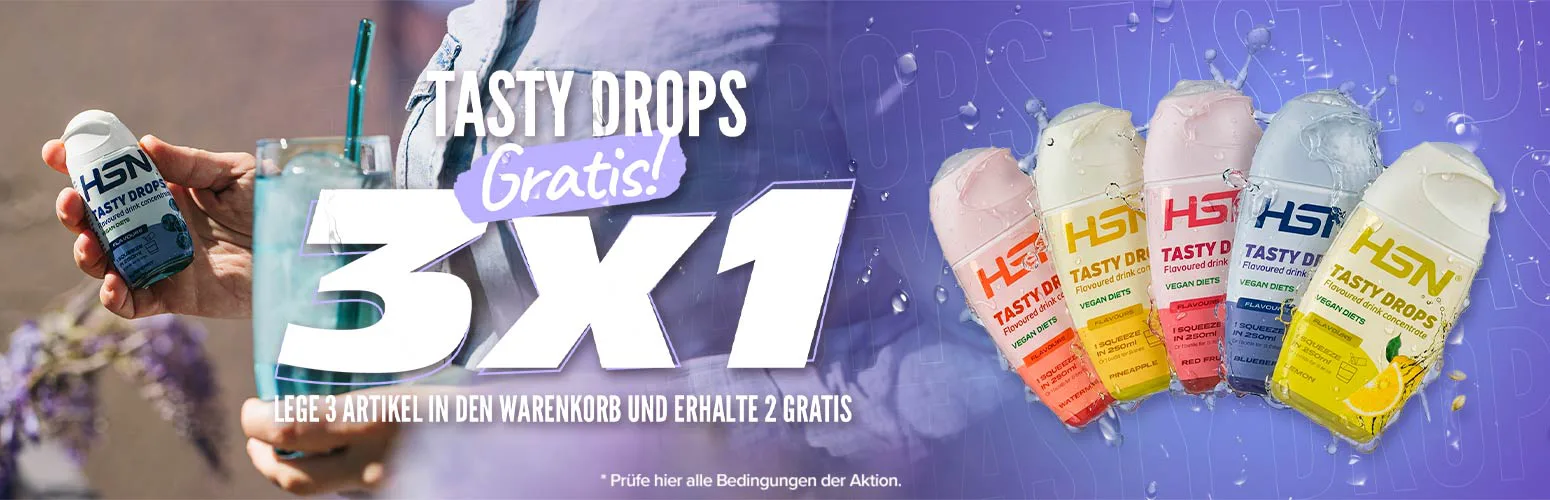 3x1 auf Tasty Drops