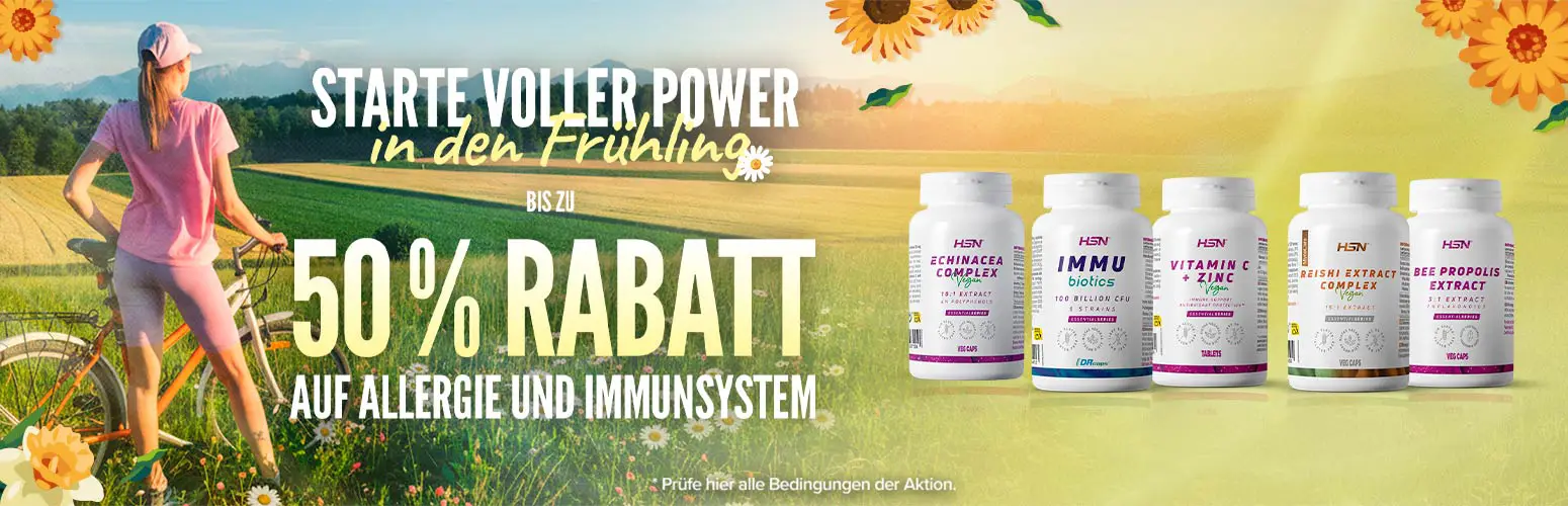 Bis zu 50 % Rabatt auf Allergie & Immunsystem