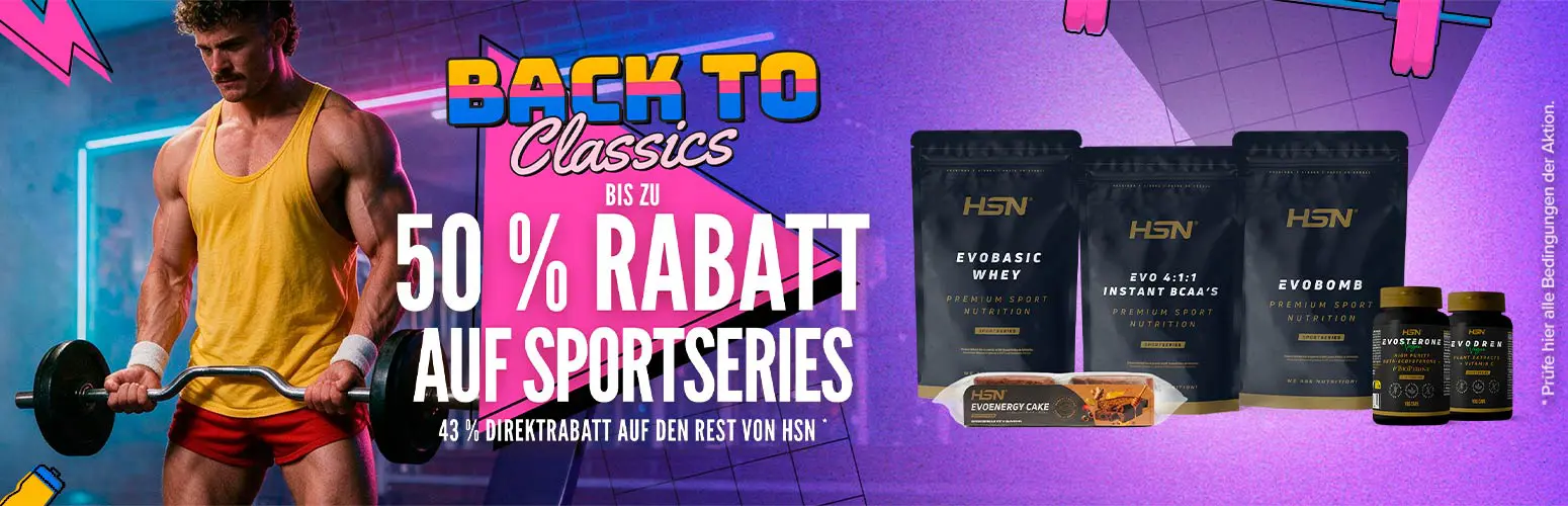 Bis zu 50 % Rabatt auf SportSeries 