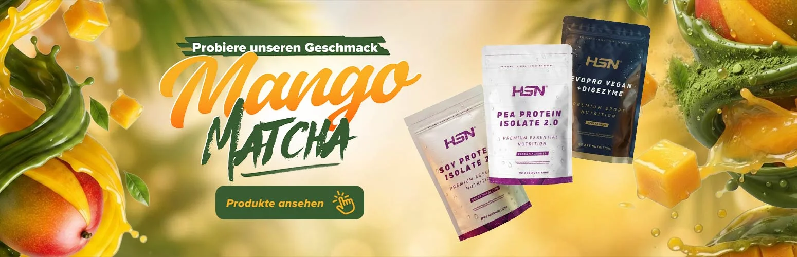 Geschmack Mango & Matcha
