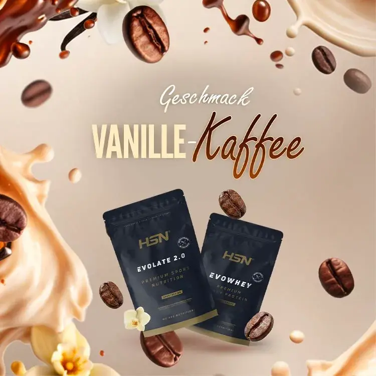 Probier unseren Geschmack Vanille - Kaffee