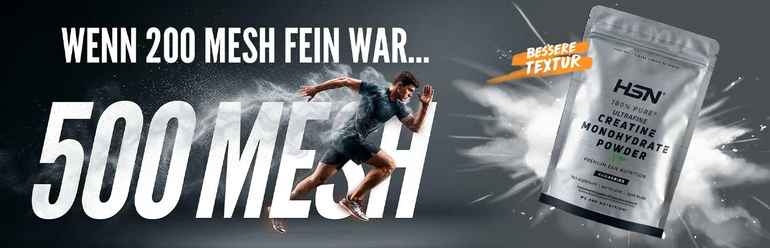 Ultrafeines Creatin-Monohydrat-Pulver (500 mesh) von HSN