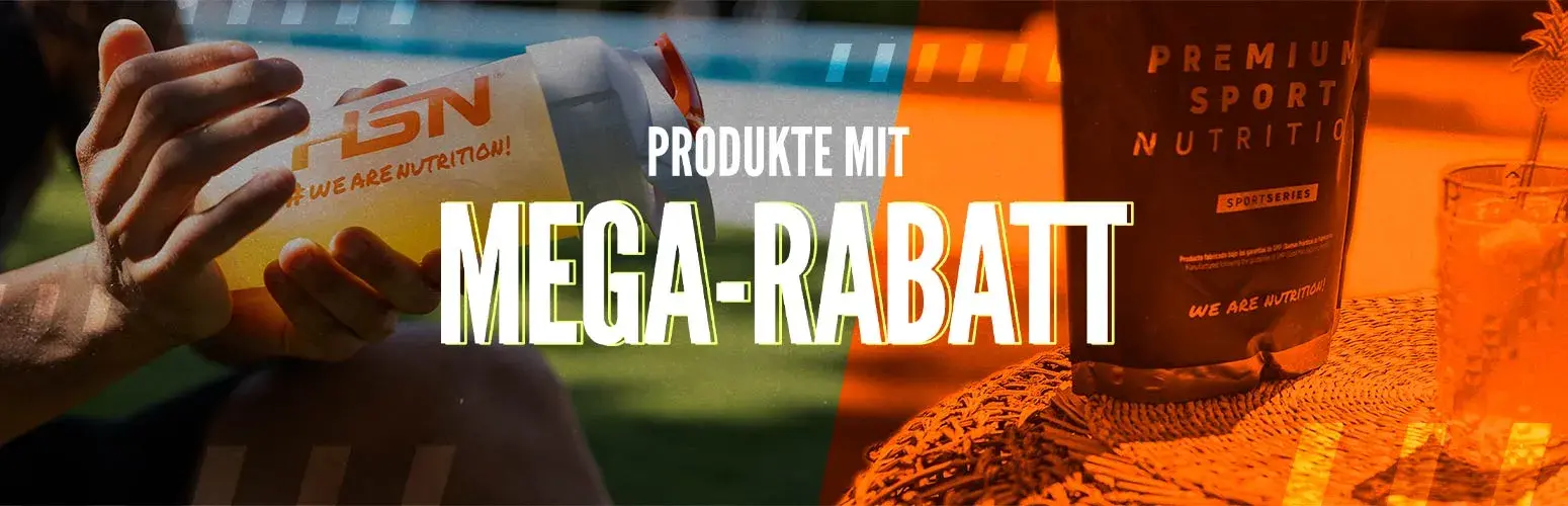 Produkte mit Mega-Rabatt