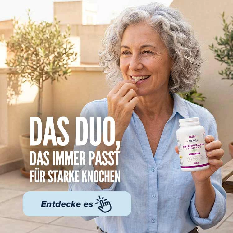 Albion&trade; Chelat-Calcium + Vitamin D3 Vegan von HSN