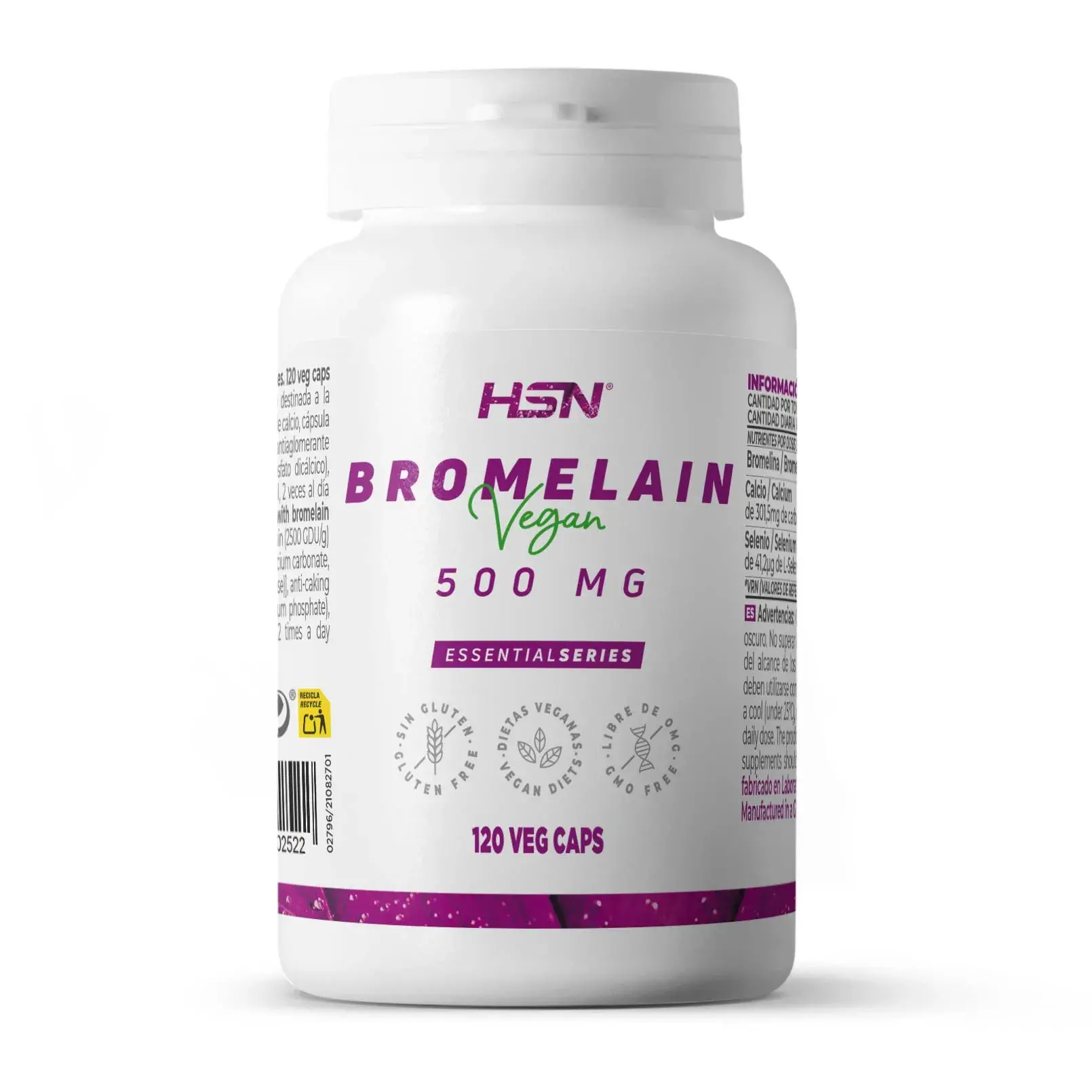 BROMELAIN 500 mg - 120 veg caps