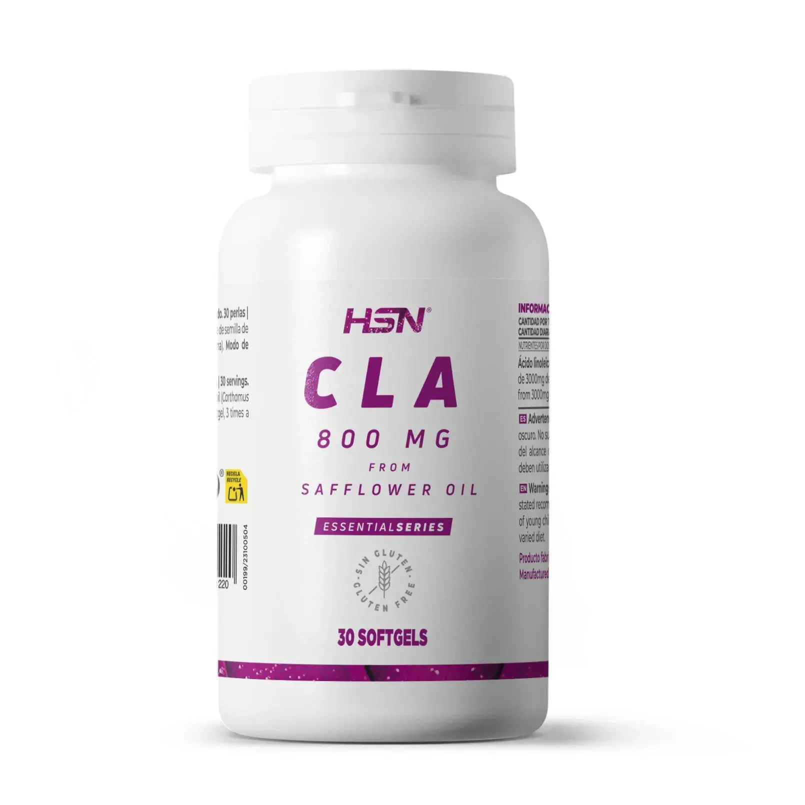 CLA 800 mg (KONJUGIERTE LINOLSÄURE) - 30 Weichkapseln