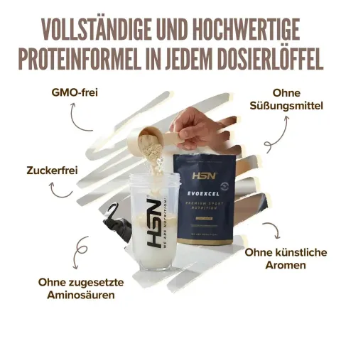 Evoexcel ohne Sstoffe (Whey Protein Isolat + Konzentrat)