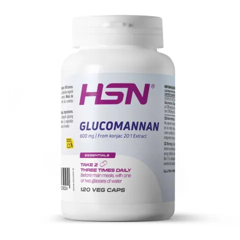 Glucomannan 600 mg - 120 veg caps Glucomannan 600 mg - 120 veg caps