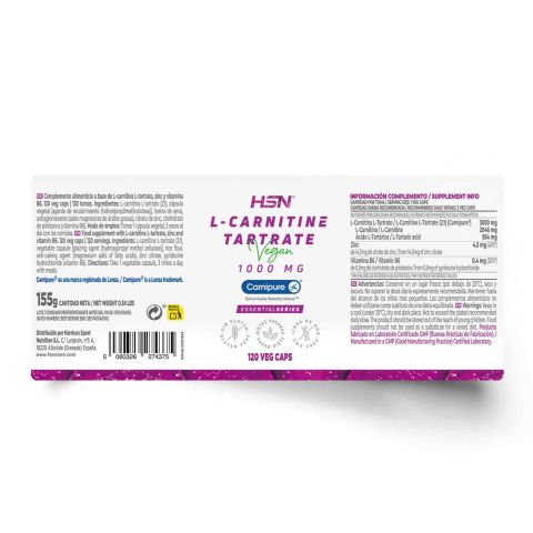 L-Carnitin Tartrat Carnipure 1000 mg