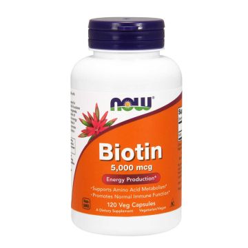 BIOTIN 5000 mcg - 120 veg caps BIOTIN 5000 mcg - 120 veg caps