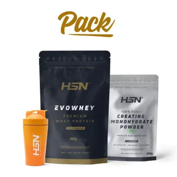 PACK - EVOWHEY + CREATIN (PLUS SHAKER)