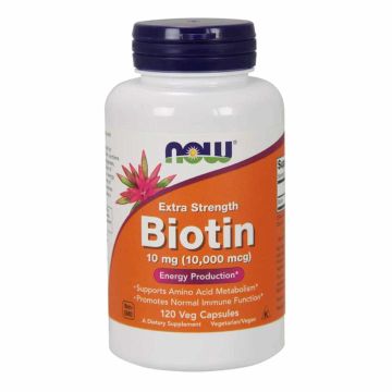 BIOTIN 10000 mcg - 120 veg caps