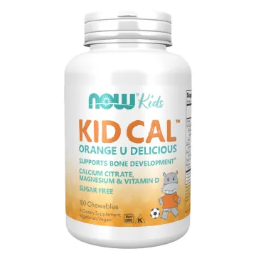 CALCIUMCITRAT + MAGNESIUM + VITAMIN D Kid Cal 100 Kautabletten ORANGE