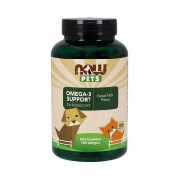 OMEGA-3 SUPPORT FÜR HUNDE/KATZEN - 180 Perlen