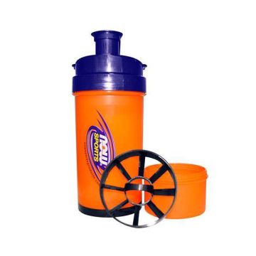 NOW SPORTS SHAKER 3 IN 1 700 ml ORANGE-BLAU NOW SPORTS SHAKER 3 IN 1 700 ml ORANGE-BLAU