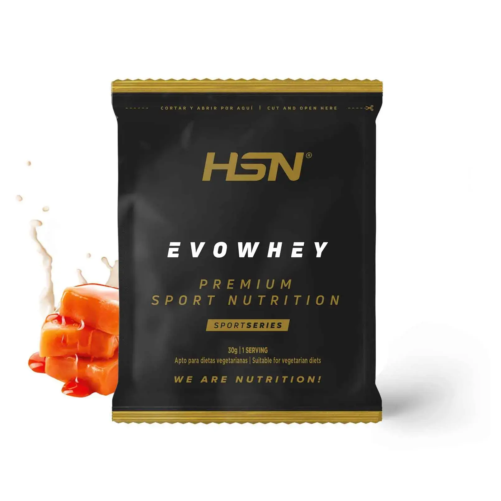 EVOWHEY PROTEIN PROBE 30 g KARAMELL