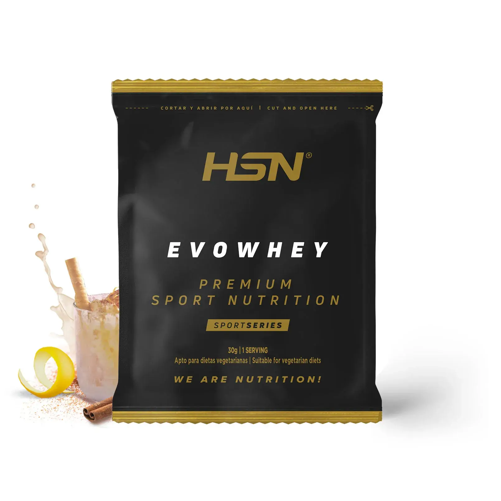 MONODOSE EVOWHEY PROTEIN 30 g LECHE MERENGADA (ZIMT-ZITRONEN-MILCH)
