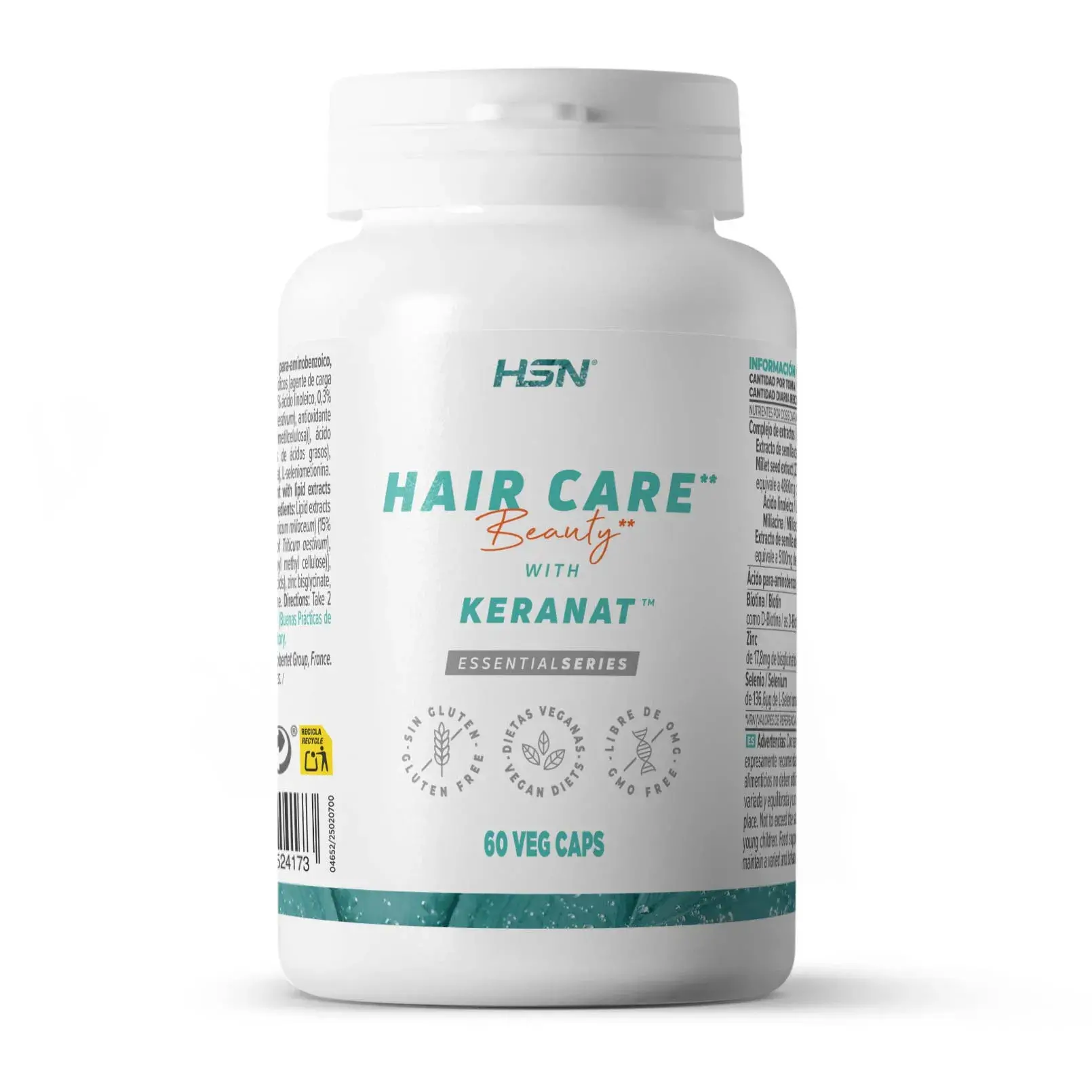 HAIR CARE (MIT KERANAT™) - 60 veg caps