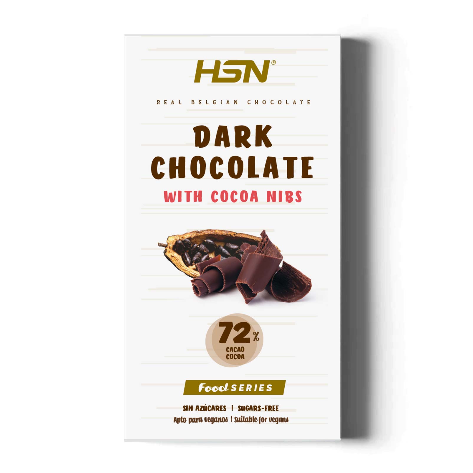 DUNKLE SCHOKOLADENTAFEL OHNE ZUCKER - 100 g