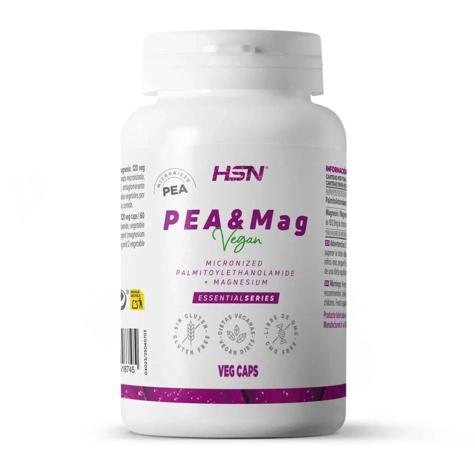 PEA & MAG (MIKRONISIERTES PALMITOYLETHANOLAMID + MAGNESIUM)