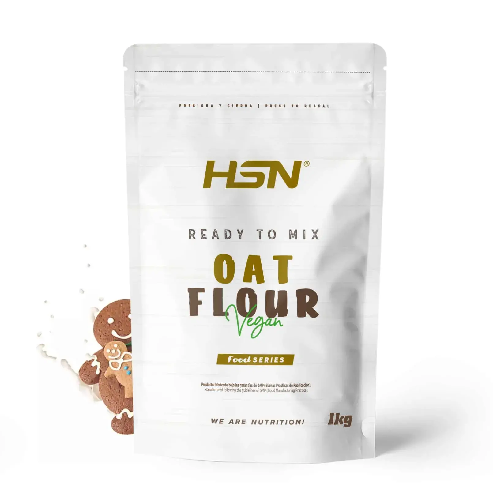 INSTANT OATS - HAFERMEHL 1 Kg LEBKUCHEN-PLÄTZCHEN