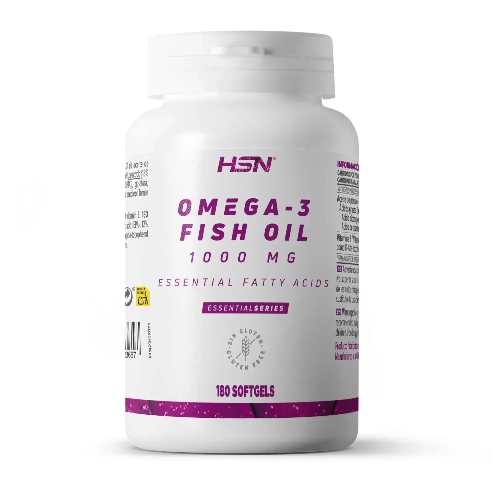OMEGA-3 FISCHÖL 1000mg - 180 Softgels
