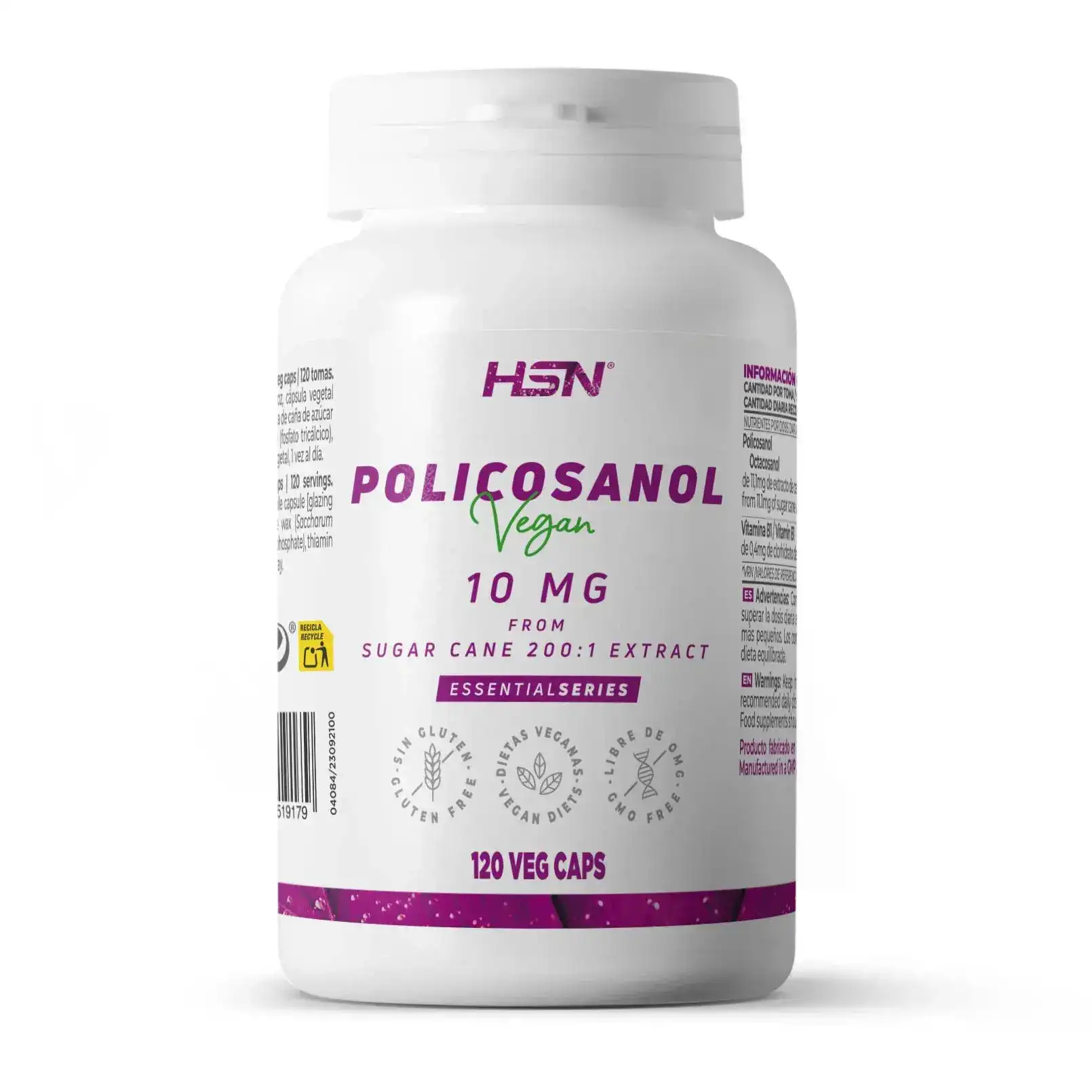 POLICOSANOL 10 mg - 120 veg caps