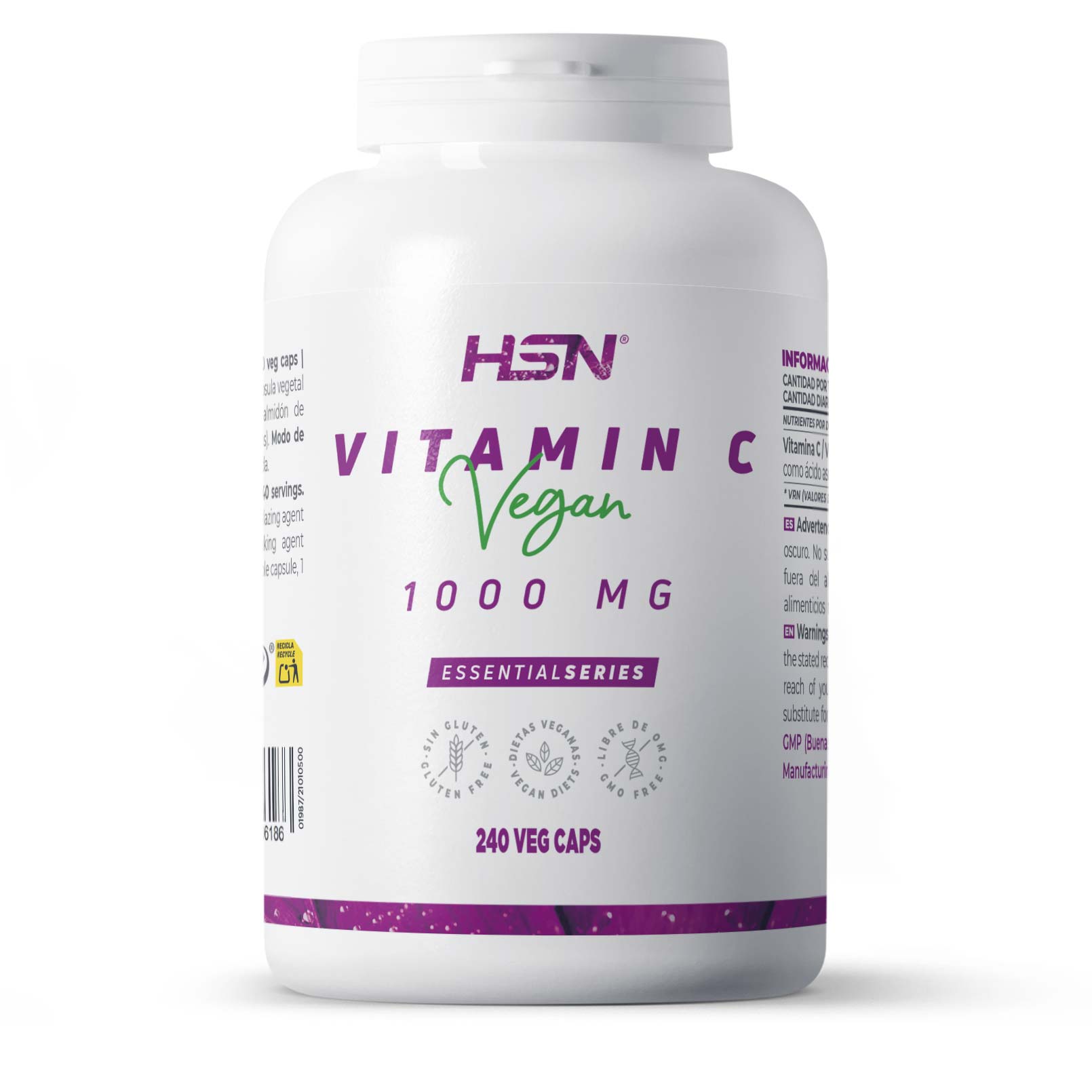 VITAMIN C 1000 mg - 240 veg caps