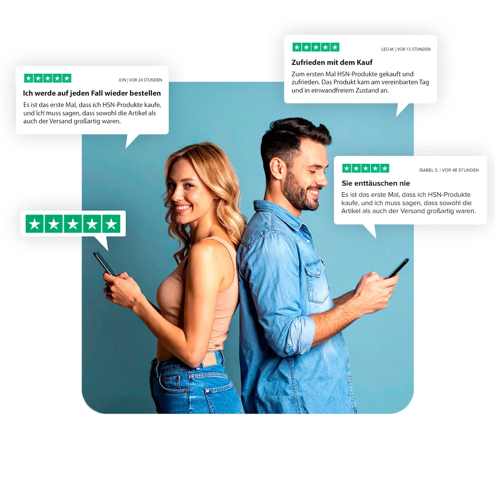 2. Wenn du eine Produktbewertung abgibst