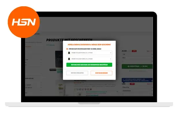 Get product with gift