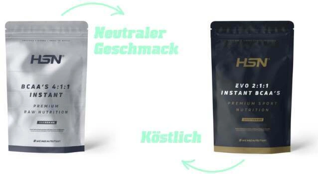 BCAAs: Leucin, Isoleucin, Valin