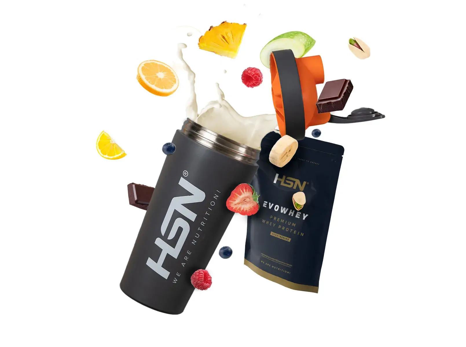 Glutenfreies Molkenprotein