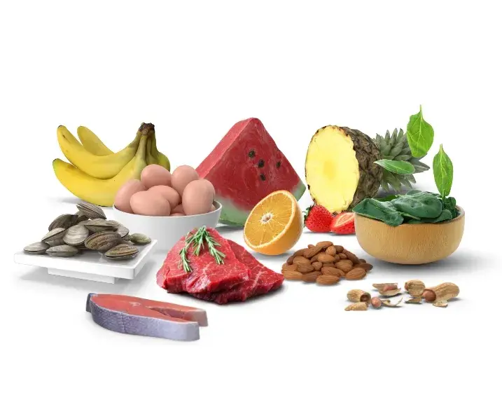 Lebensmittel mit viel Kupfer