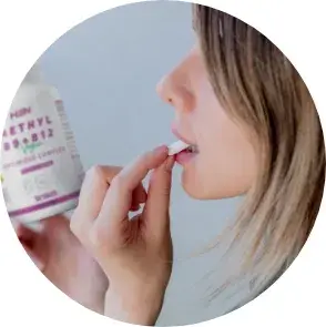 Einnahme von Nahrungsergänzungsmittel für die Schwangerschaft