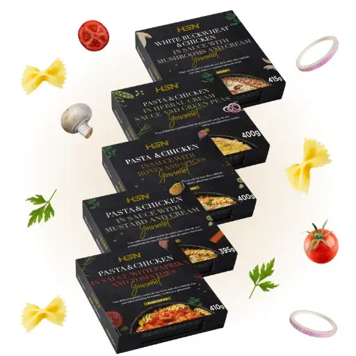 Sehr nährstoffreiche Gourmet-Fertiggerichte Sehr nährstoffreiche Gourmet-Fertiggerichte