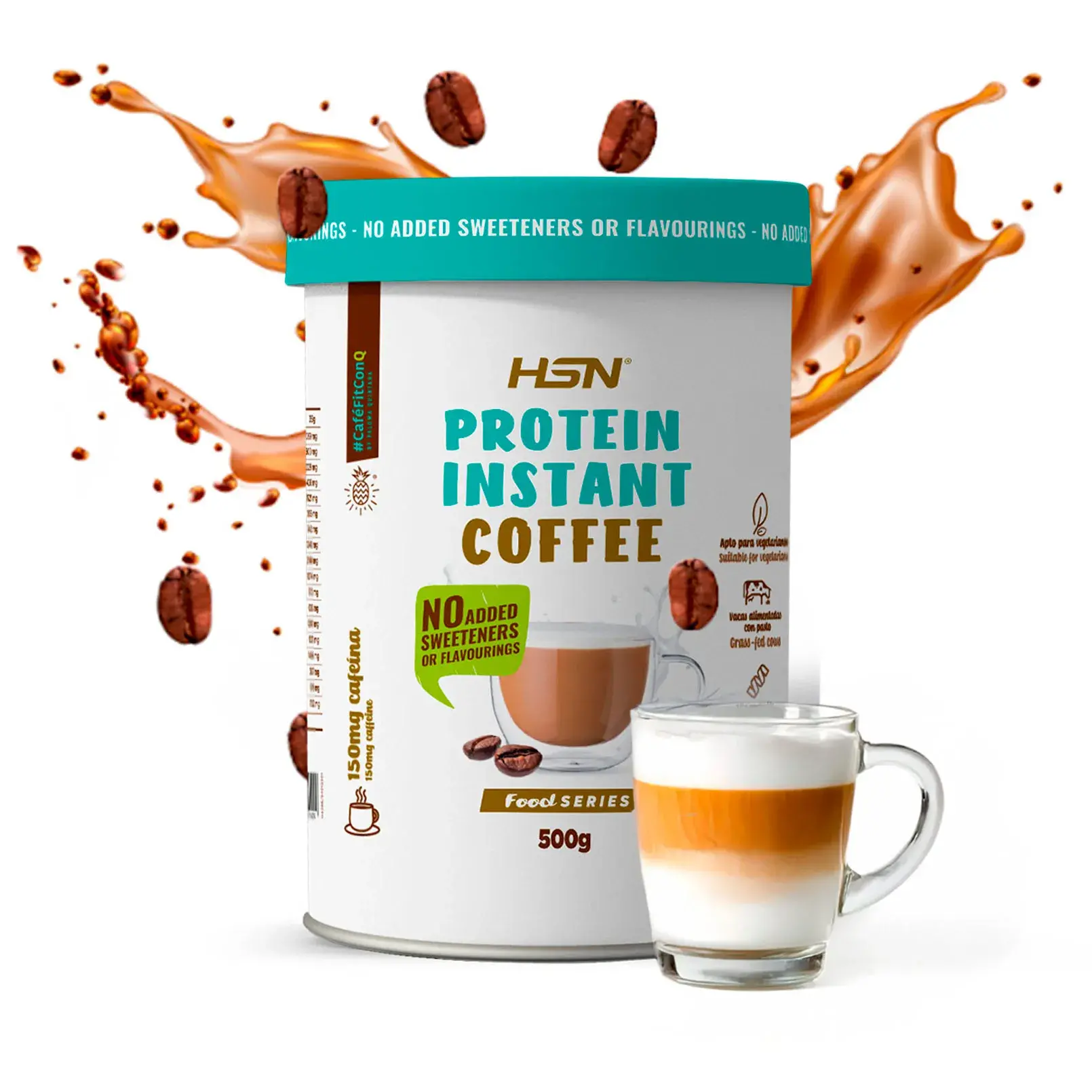 Protein-Kaffee ohne Süßstoffe oder Aromen Protein-Kaffee ohne Süßstoffe oder Aromen