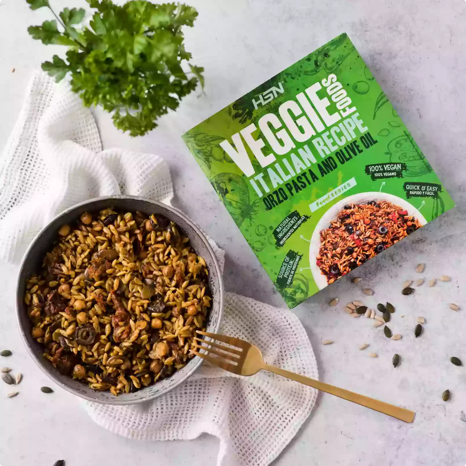 Pakete mit gesunder und n&auml;hrstoffreicher Ern&auml;hrung